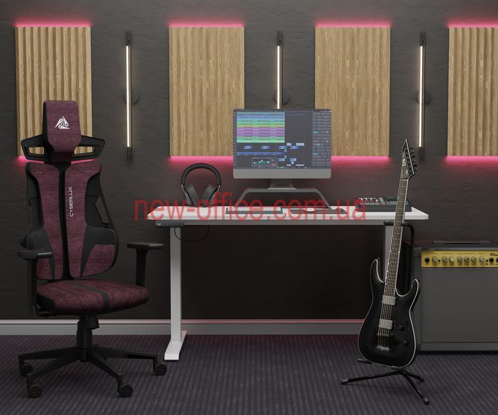 Крісло Cyberlux V8 Fabric Red Тканина Червона 600136 GM-V8 FR фото