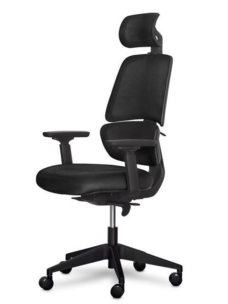 Крісло Mealux Leo Air Plus Black Сітка Чорна 600110 Y-546 KB фото