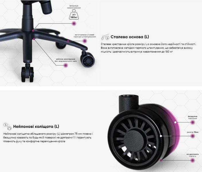 Крісло Cyberlux Apollo Black Тканина-Екошкіра Чорна 600131 GM-404 B фото Крісло Cyberlux Apollo Black Тканина-Екошкіра Чорна 600131 GM-404 B фото