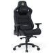 Крісло Cyberlux Apollo Black Тканина-Екошкіра Чорна 600131 GM-404 B фото 1