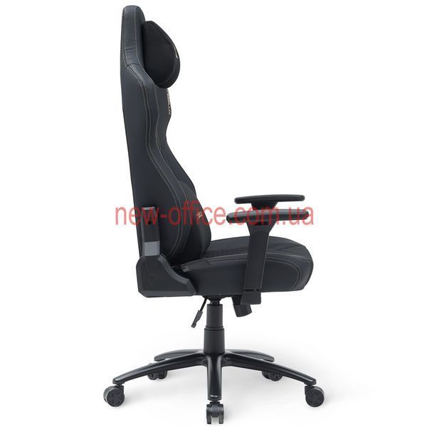 Крісло Cyberlux Poseidon Black Тканина-Екошкіра 600132 GM-415 B фото
