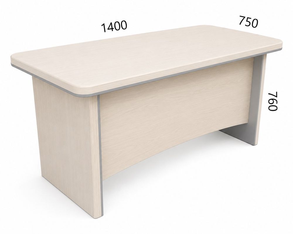 Стіл письмовий Альянс МДФ 21/1400Д (1400*750*H760) Дуб цинамон 800109Д фото
