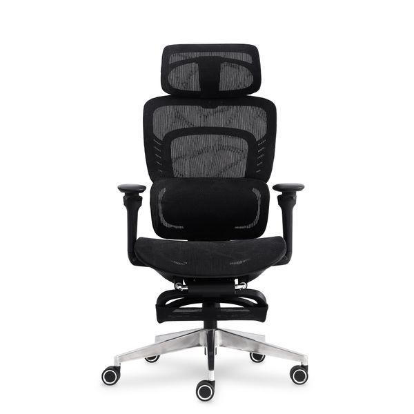Крісло з масажем Mealux M10 Massage Сітка Чорна 600102 HF-M10 M/BB фото