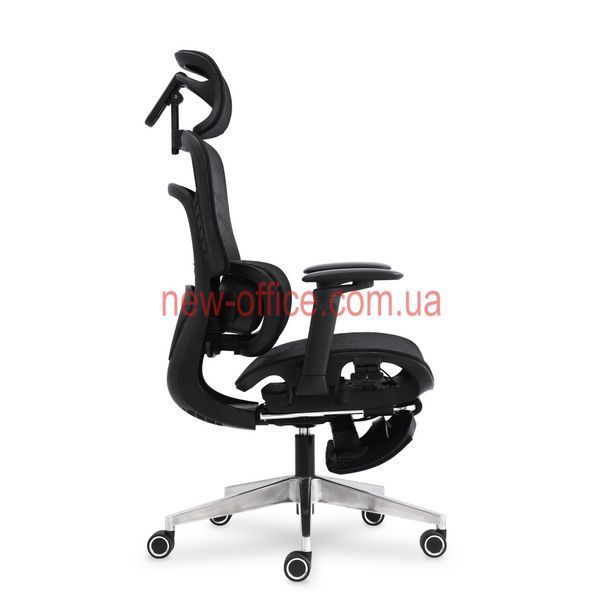 Крісло з масажем Mealux M10 Massage Сітка Чорна 600102 HF-M10 M/BB фото
