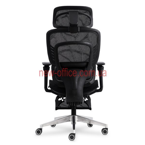 Крісло з масажем Mealux M10 Massage Сітка Чорна 600102 HF-M10 M/BB фото