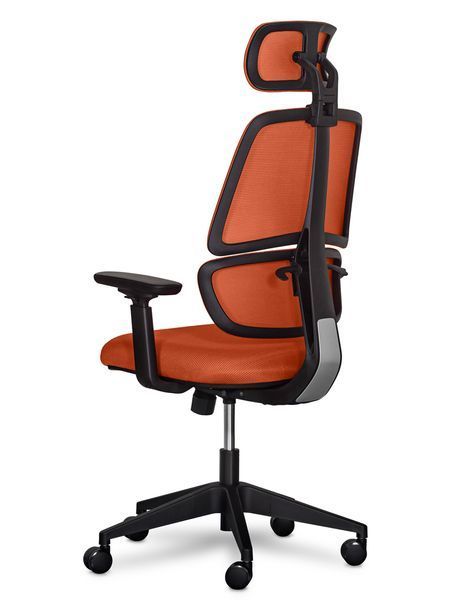 Крісло Mealux Leo Air Orange Сітка Помаранчева 600124 Y-543 KBY фото