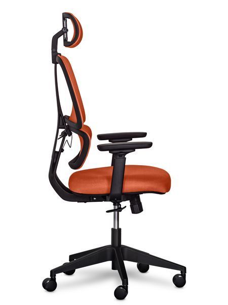 Крісло Mealux Leo Air Orange Сітка Помаранчева 600124 Y-543 KBY фото