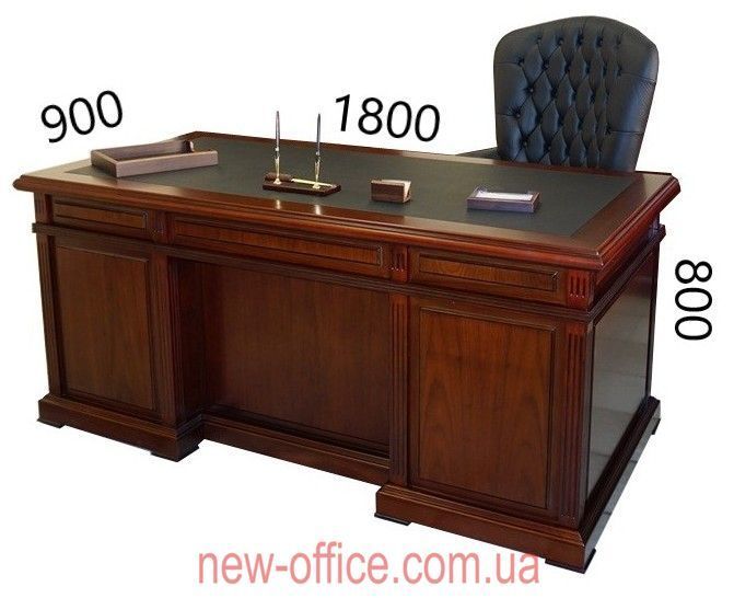 Стіл однотумбовий Класика VIP YDK-3050 (1800*900*Н800) 300506 фото