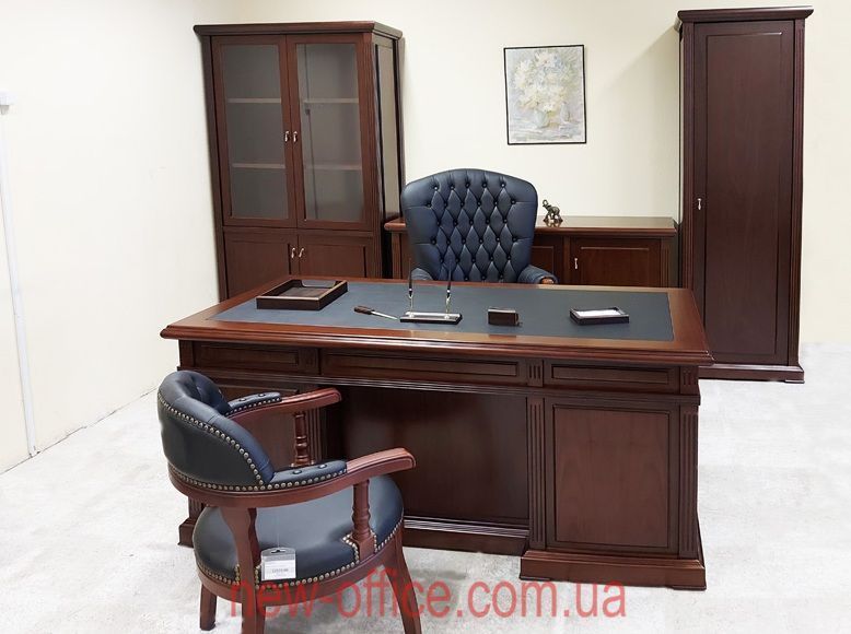 Стіл однотумбовий Класика VIP YDK-3050 (1800*900*Н800) 300506 фото