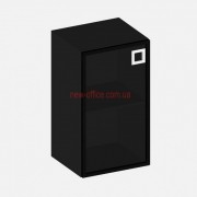 Пенал стеклянный низкий Морион 23/802 (450х400хН800)