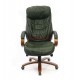 Кресло кожаное VA-104HB EXTRA MB LE-зеленый