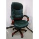 Кресло кожаное VA-104HB EXTRA MB LE-зеленый