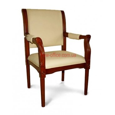 Кресло кожаное Версаль EX CF DA бежевое