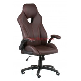 Кресло Лидер (Leader) Tilt Eco коричневый