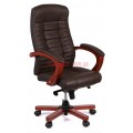 Крісло Атлант (Atlant) EX MB Шкіра коричнева