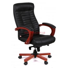 Крісло Атлант (Atlant) EX MB Шкіра чорна