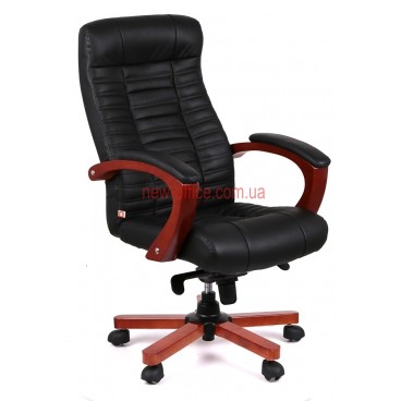 Крісло Атлант (Atlant) EX MB Шкіра чорна