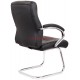 Крісло конференційне Атлант CF (Atlant) Chrome Екошкіра чорна 