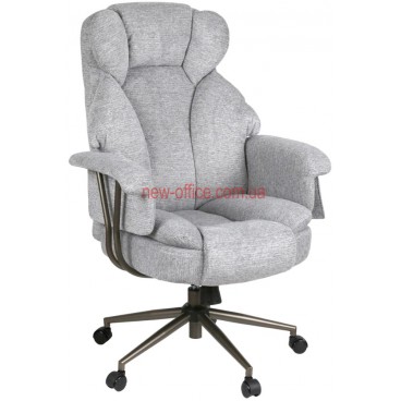 Крісло Гетьман (Hetʹman) Synchro, Тканина світло-сіра