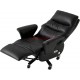 Крісло ВІП Отаман (Otaman) Black, Реклайнер, Шкіра натуральна чорна