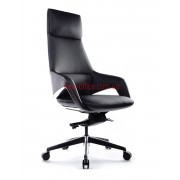 Крісло керівника VIP FK005, Synchro, Шкіра люкс чорна