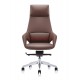 Крісло керівника VIP FK005, Synchro, Шкіра люкс коричнева