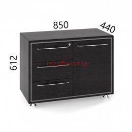 Тумба стаціонарна Альянс МДФ 21/113 (850*440*Н612)