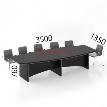 Конференц стіл Альянс МДФ 21/118 (3500*1350*Н760)