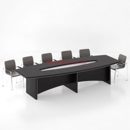 Конференц стіл зі склом Альянс МДФ 21/119 (3500*1350*Н760)