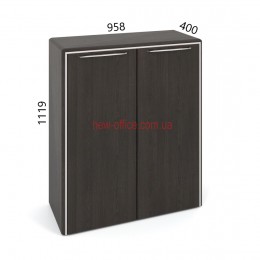 Шафа низька Альянс МДФ 21/137 (958*400*Н1119) з обрамленням