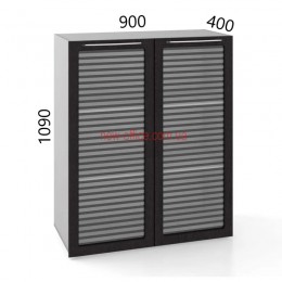 Шафа зі склом низька Альянс МДФ 21/138 (900*400*Н1090)