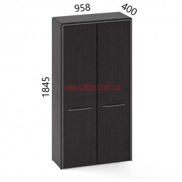 Шафа Альянс МДФ 21/139 (958*400*Н1845) з обрамленням