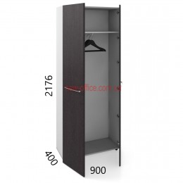 Гардероб Альянс МДФ 21/156 (900*400*Н2176)