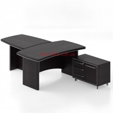 Стіл керівника з брифінгом Альянс МДФ 21/4AL (1850*2030*Н760)