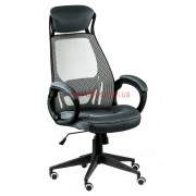 Крісло Бріз (Briz) Grey/Black Anyfix Сітка сіра